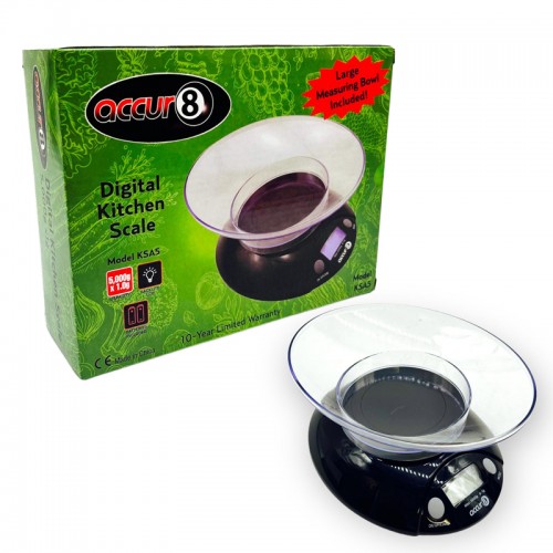 ACCUR8 POCKET DIGITAL SCALE 5000 X 1GM  (KSA5)  